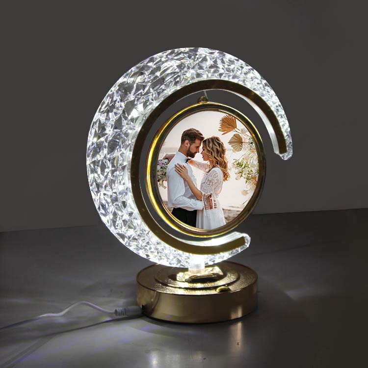 LED'li Kristal Hilal Fotoğraf Çerçevesi - 2