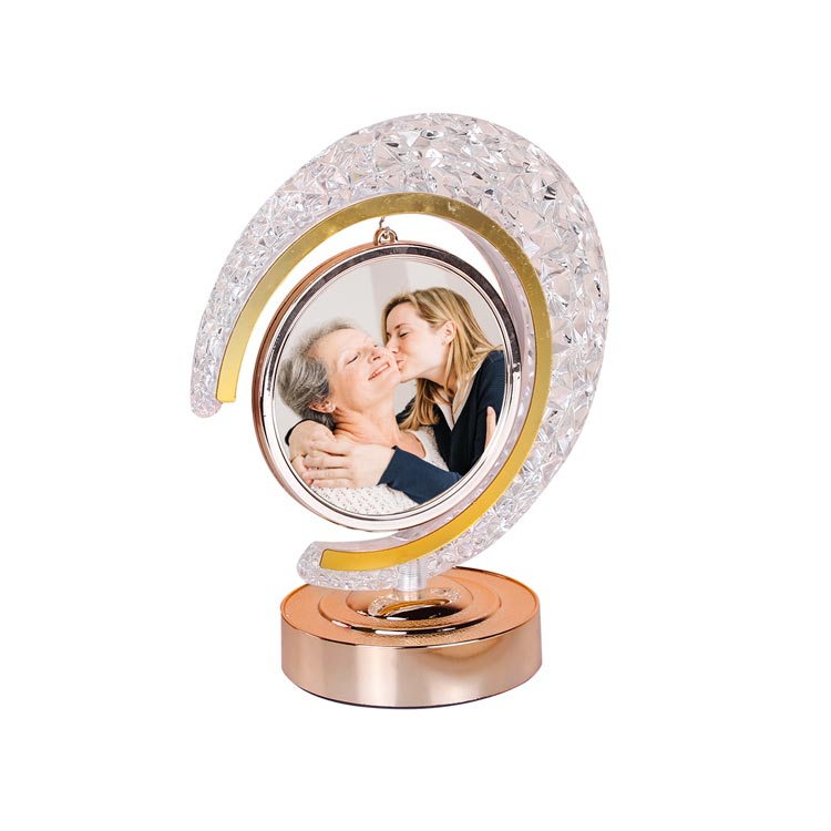 LED'li Kristal Hilal Fotoğraf Çerçevesi - 6