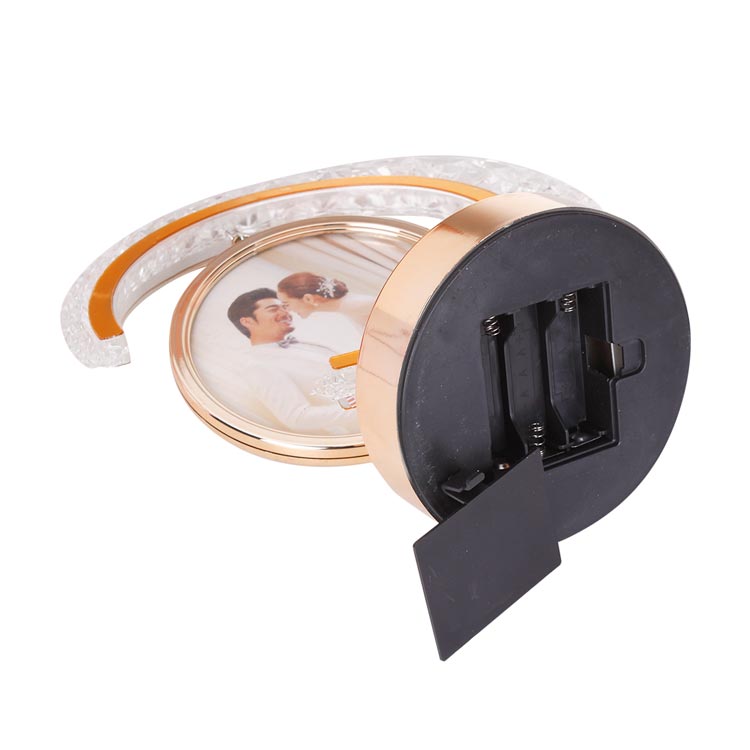 LED'li Kristal Hilal Fotoğraf Çerçevesi - 4