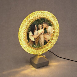 Led'li Kristal Yuvarlak Sihirli Ayna - NobbyStar (1)