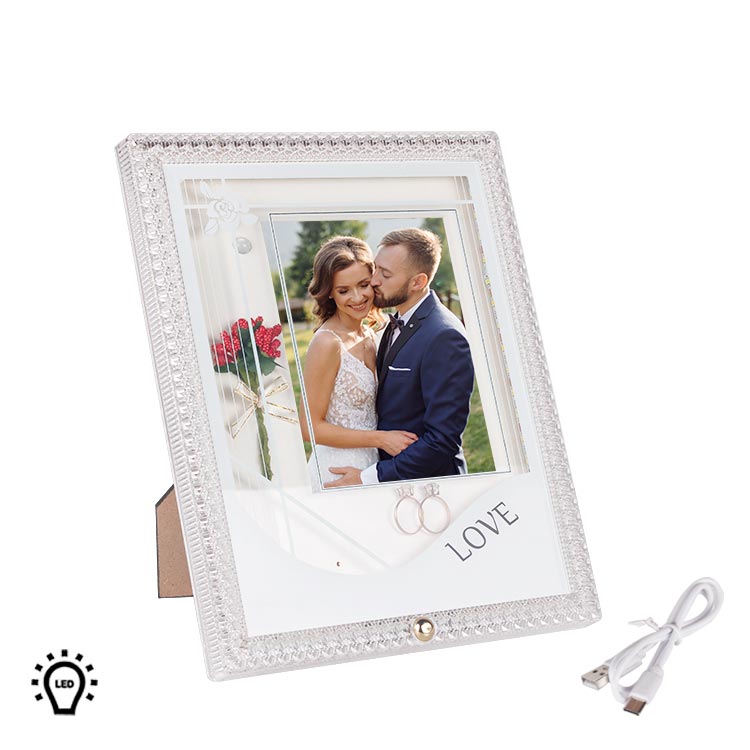 Ledli Love Fotoğraf Çerçevesi - 1