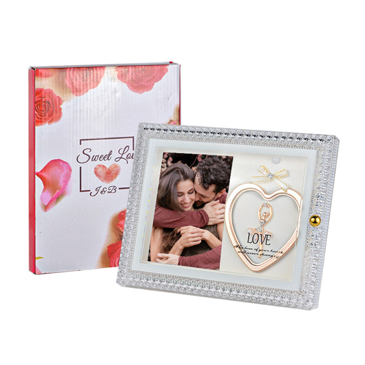 Ledli Taşlı Balerin Fotoğraf Çerçevesi - 1