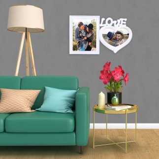 2'li Love Fotoğraf Çerçevesi - 10x15- 15x21cm - 2