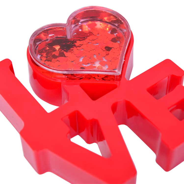 Love Fotoğraflı Kar Küresi - 8
