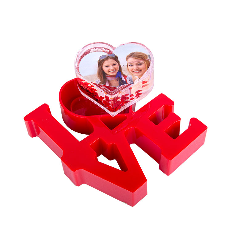 Love Fotoğraflı Kar Küresi - 2