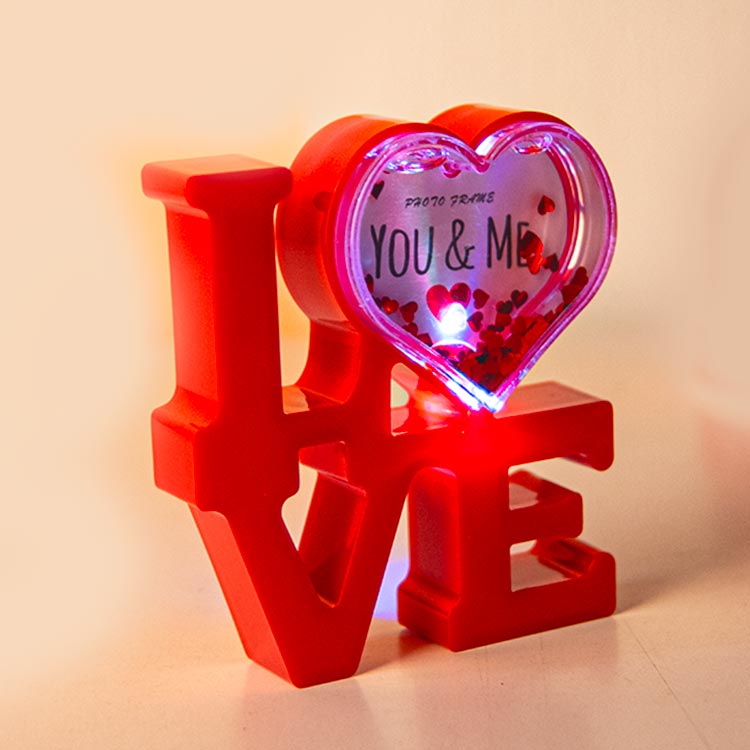 Love Fotoğraflı Kar Küresi - 9