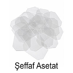 Magnetli Dikdörtgen Buton Rozet Malzeme Seti 80x53mm- 100 adet - 5