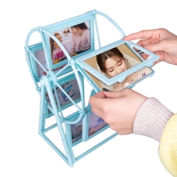 12 Fotoğraflı Mavi Dönme Dolap Fotoğraf Çerçevesi - 2