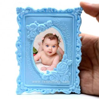 Mavi Plastik Magnet - 2