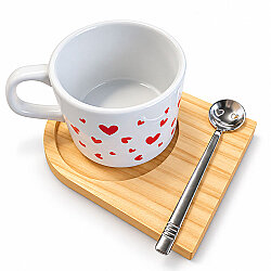 Metal Emojili Çay Kaşık Takımı - 6'lı Paket - 3