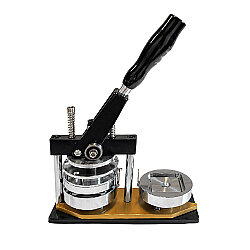 Metal Kare Buton Rozet Pres Baskı Makinesi - 50x50mm - Goldpix