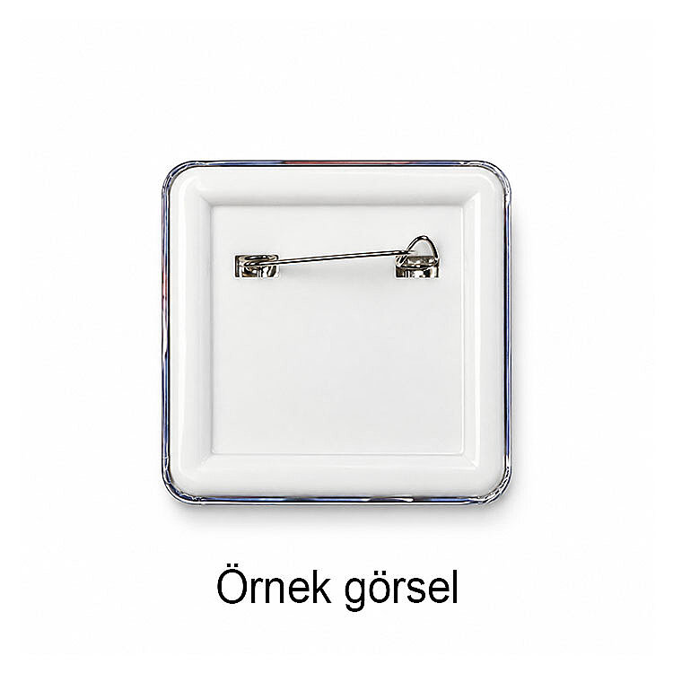 Metal Rozet İğnesi - 100'lü Paket - 2