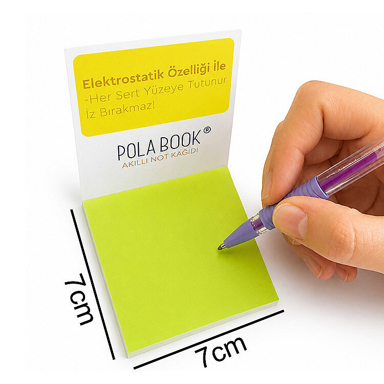 Meyveli Mini Akıllı Not Kağıdı 100 Yaprak Yapışkanız Post-it - 4'lü Paket - 2