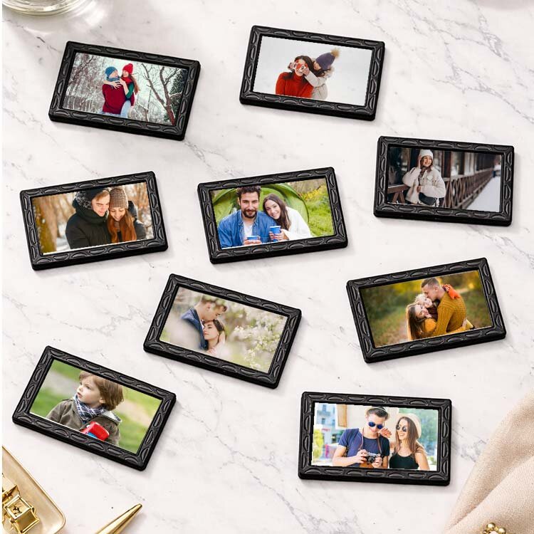 Mini Desenli Dikdörtgen Çerçeve 5x8cm- 10'lu Paket - 11