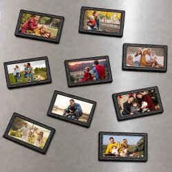 Mini Desenli Dikdörtgen Çerçeve 5x8cm- 10'lu Paket - 12