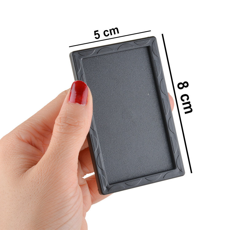 Mini Desenli Dikdörtgen Çerçeve 5x8cm- 10'lu Paket - 3