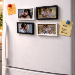 Mini Desenli Dikdörtgen Çerçeve 5x8cm- 10'lu Paket - 7