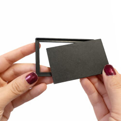 Mini Desenli Dikdörtgen Çerçeve 5x8cm- 10'lu Paket - 4