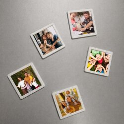 Mini Desenli Kare Çerçeve 6x6cm - 10'lu Paket - 9