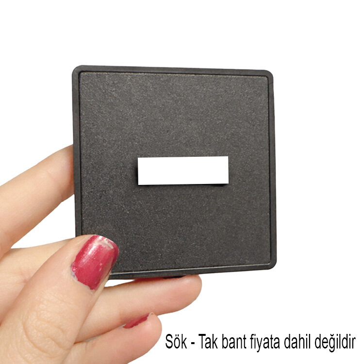 Mini Desenli Kare Çerçeve 6x6cm - 10'lu Paket - 6