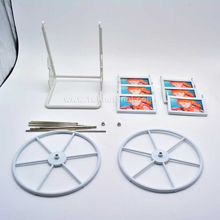 Mini Ferris Wheel Photo Frame With Metal Frame - 6
