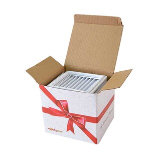 Mini Sök Tak Kare Çerçeveler Beyaz 15'li paket - Thumbnail