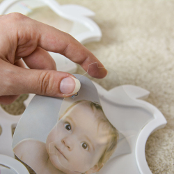 Müzikli Dönen Elma Fotoğraf Çerçevesi - 3