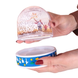 Müzikli Fotoğraflı Bebek Kar Küresi - NobbyStar (1)