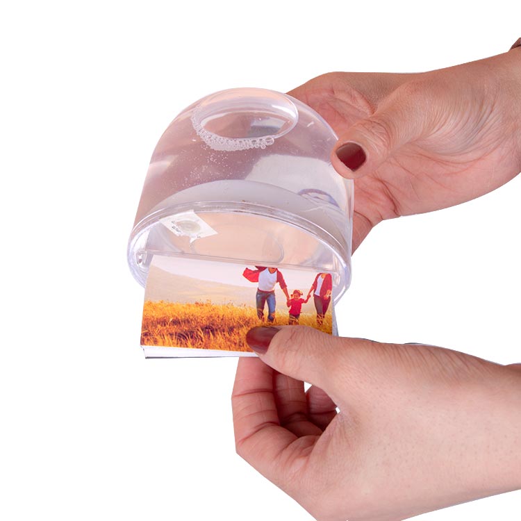 Müzikli Fotoğraflı Bebek Kar Küresi - 3