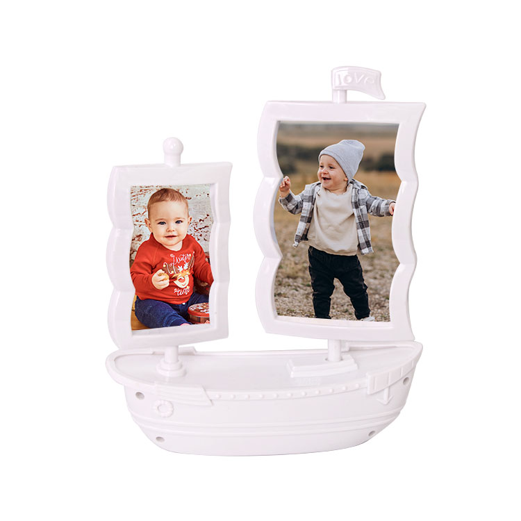 Müzikli Dönebilen Gemi Fotoğraf Çerçevesi - 3