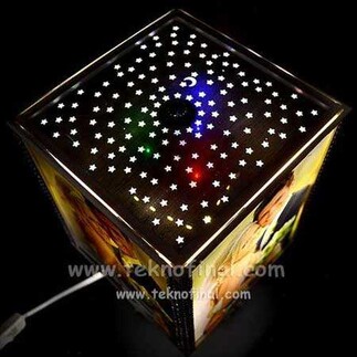 Nostalgia Rotating Lampshade Photo Lamp - 3