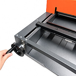 Otomatik Elektrikli Metal Kesme Giyotini - 32cm - 7