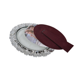 Papatya Oval Fotoğraf Çerçevesi - 15x21cm - 3