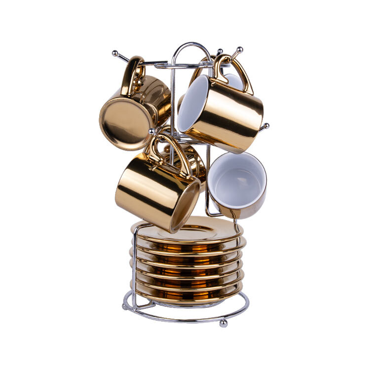 Paslanmaz Metal Fincan Stand - 4