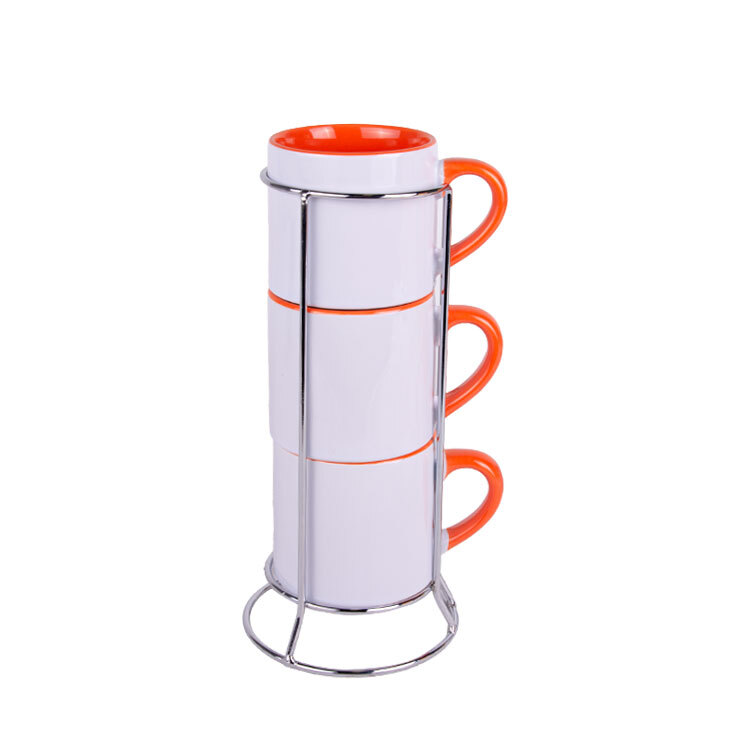Paslanmaz Metal Fincan Stand - 6
