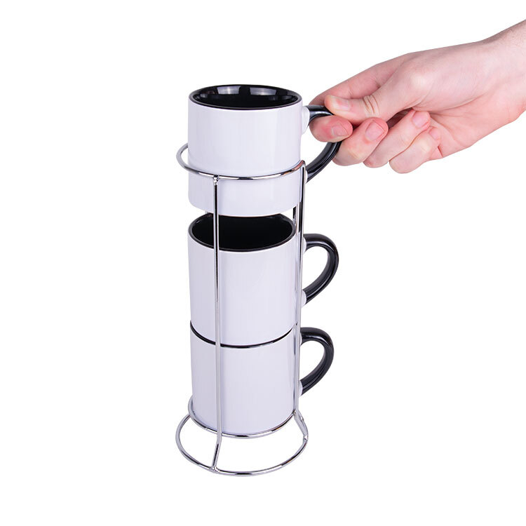 Paslanmaz Metal Fincan Stand - 2