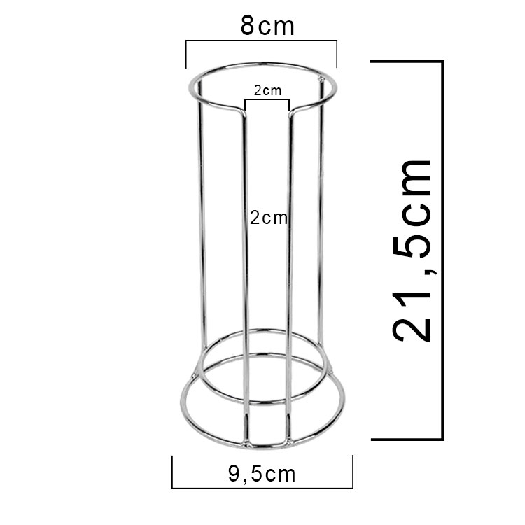 Paslanmaz Metal Fincan Stand - 5
