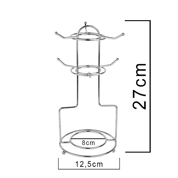 Paslanmaz Metal Fincan Stand - 3