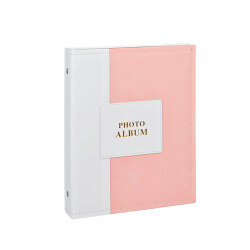 Pembe Sweet 200'lük Deri Fotoğraf Albümü - 10x15cm - 1