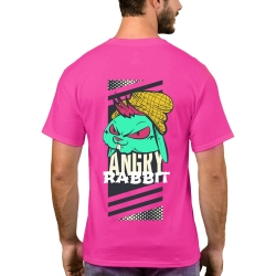 Pembe T-Shirt %100 Pamuklu - 4