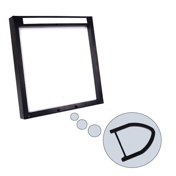 Photo Frame Stand for Restickable Square Frames