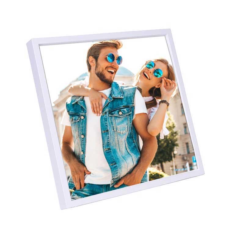 Photo Frame Stand for Restickable Square Frames - 3