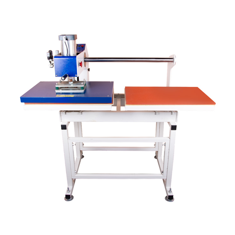 Pnömatik Çift Tablalı Otomatik Düz Isı Transfer Baskı Makinesi - 40x60cm - 1