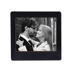 Ahşap Polaroid Mini Fotoğraf Çerçevesi - 9x9cm - 8