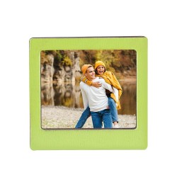 Ahşap Polaroid Mini Fotoğraf Çerçevesi - 9x9cm - 13