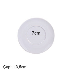 Porselen Kupa Bardak Altlığı - 4'lü Paket - 5