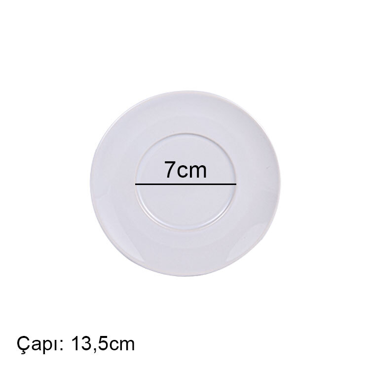 Porselen Kupa Bardak Altlığı - 4'lü Paket - 5