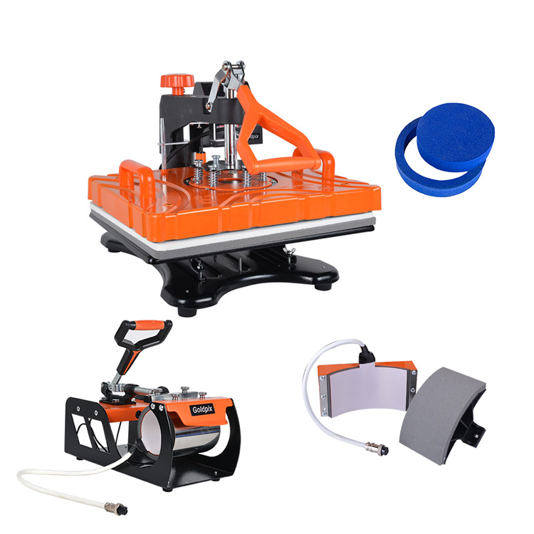 5in1 Combo Isı Transfer Baskı Makinesi - 1