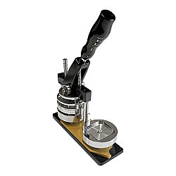 Profesyonel Kare Buton Rozet Baskı Seti 200 Adet - 50mm - Goldpix (1)