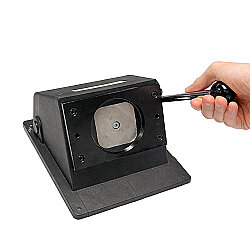 Profesyonel Kare Buton Rozet Baskı Seti 200 Adet - 50mm - 3